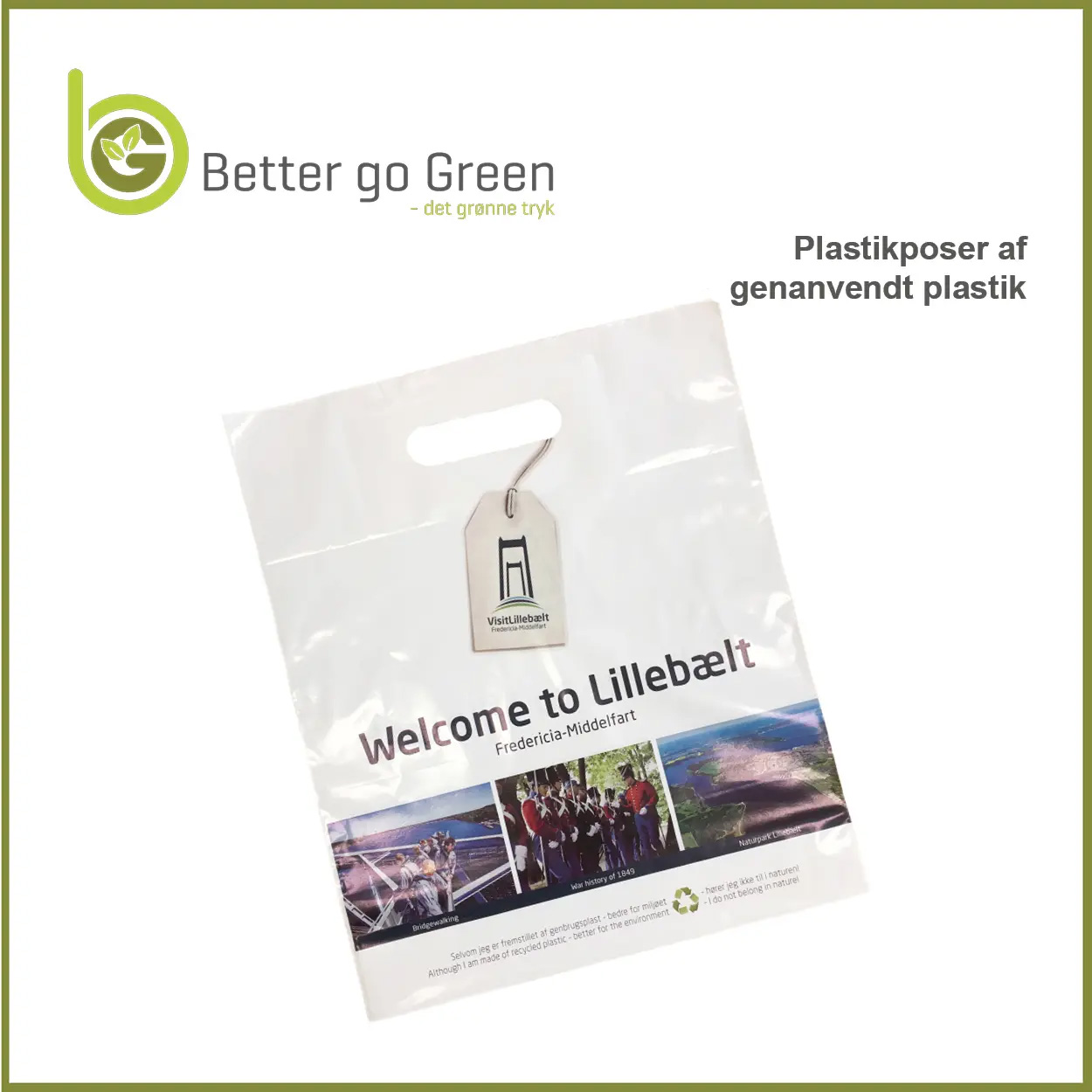 Plastikposer i 90 pct. genbrugsplast. Bettergogreen.dk